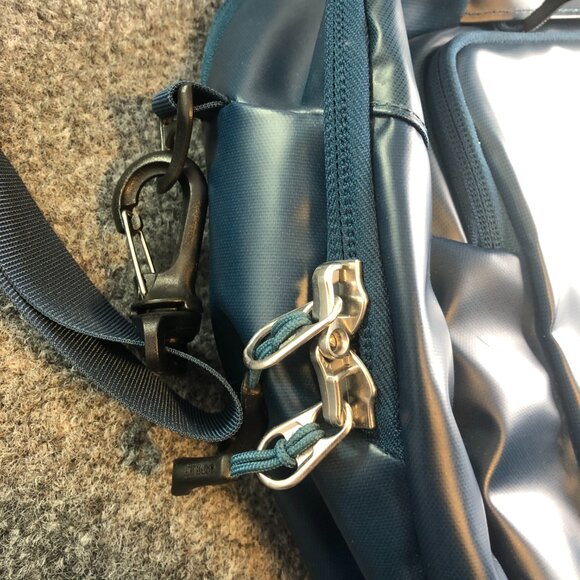 Osprey Transporter Messenger Bag Laptop Blue Shoulder Strap Commuter - Picture 3 of 14